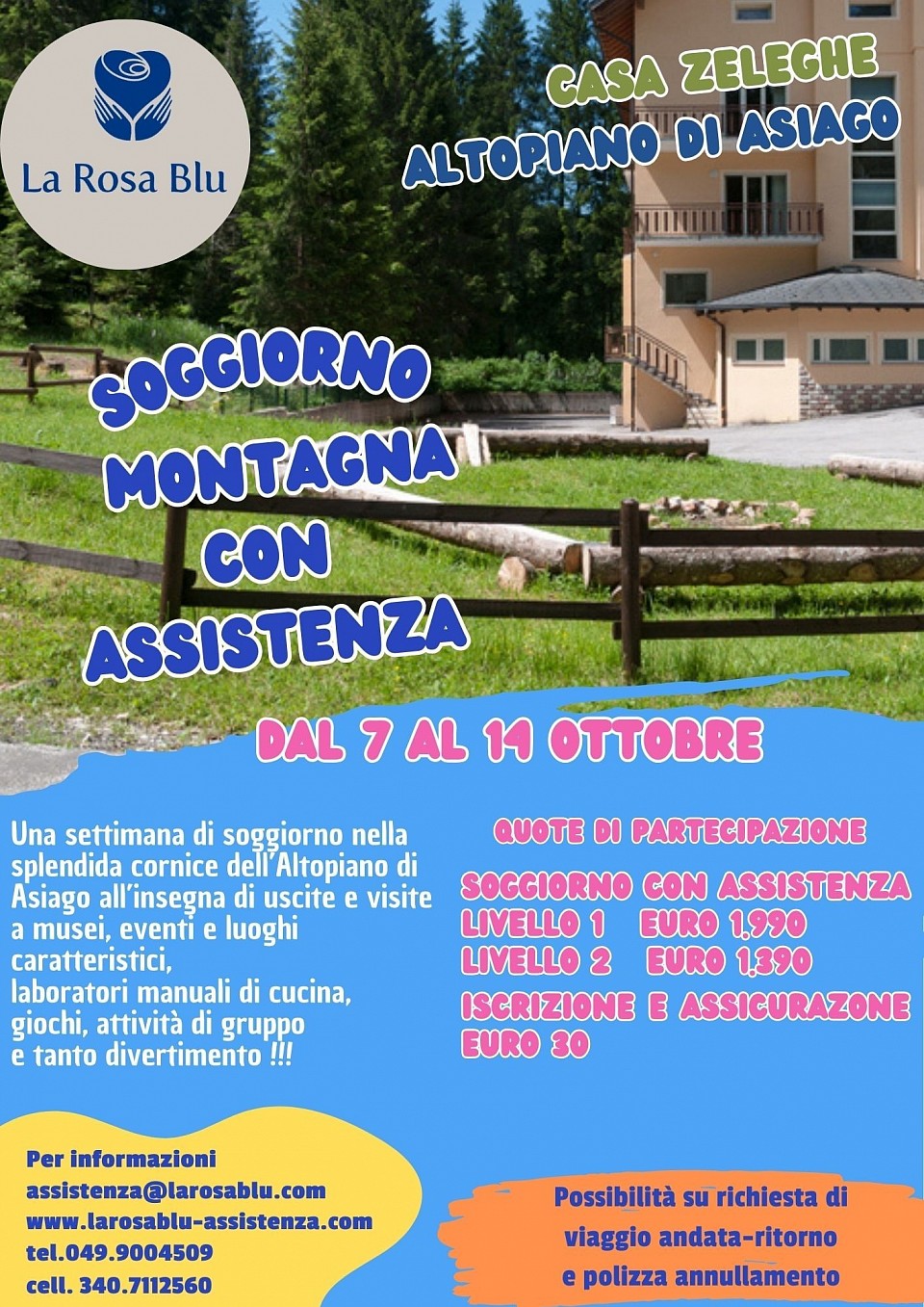 soggiorno con assistenza